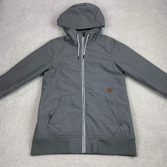 Volcom Women's Insulated Snowboard Ski Winter Snow Jacket Purple White Size S - Picture 2 of 14